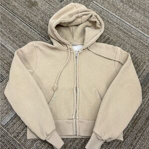 Brandy Melville Cream Hoodie